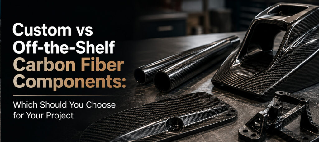 Custom vs Off-the-Shelf Carbon Fiber Components: Which Should You Choose for Your Project
